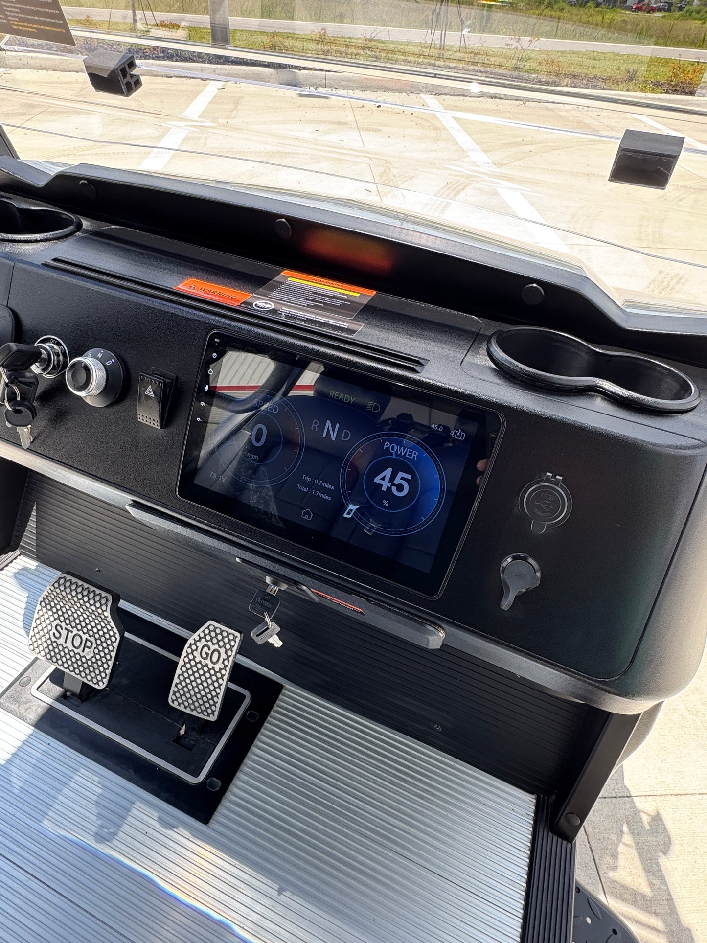 2025 Solana EV XA 4 Forward Golf Cart/LSV - Silver