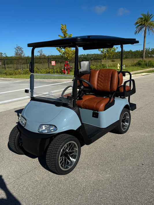 2020 EZGO RXV with Samsung Lithium - Ocean Blue