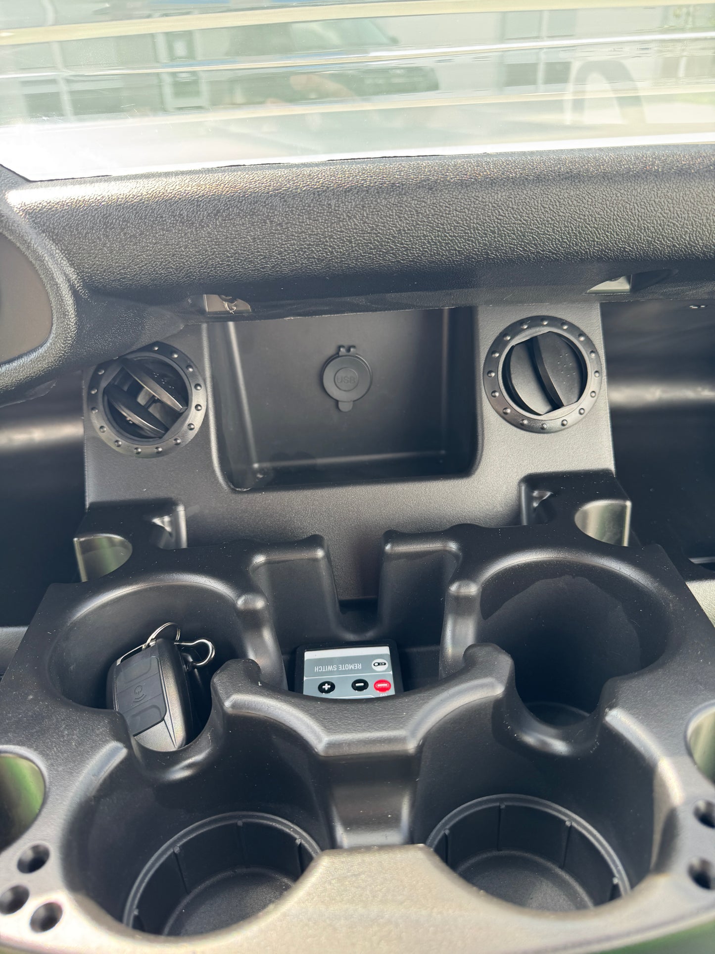 Custom EZGO RXV with Samsung Lithium - Mercedes Green