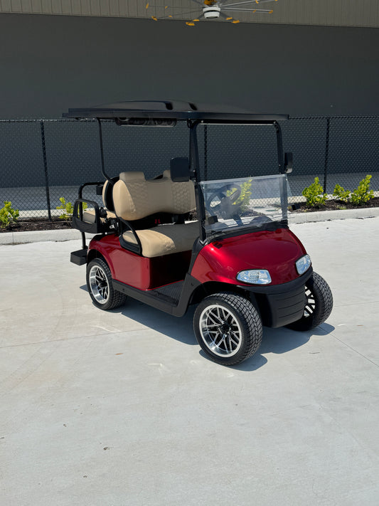 2020 EZGO RXV with Samsung Lithium - Red