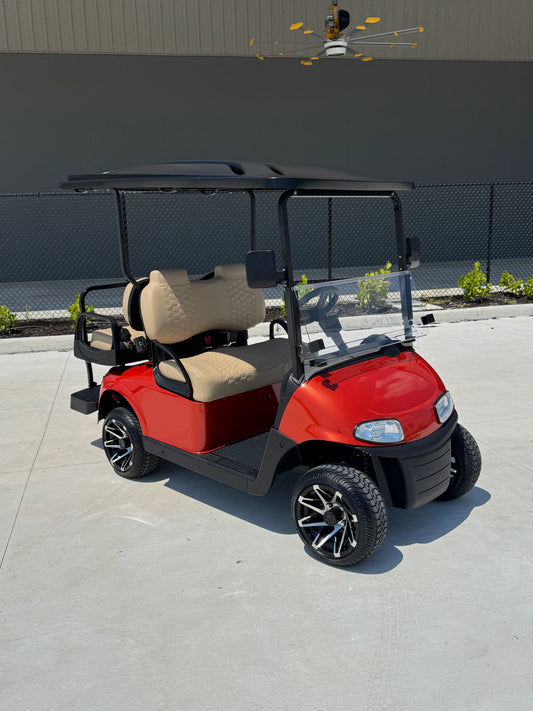 2020 EZGO RXV with Samsung Lithium - Orange