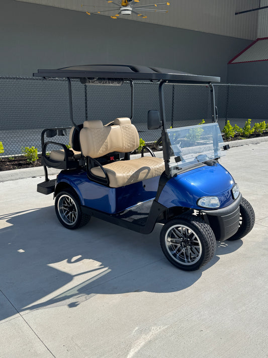 2020 EZGO RXV with Samsung Lithium - Electric Blue