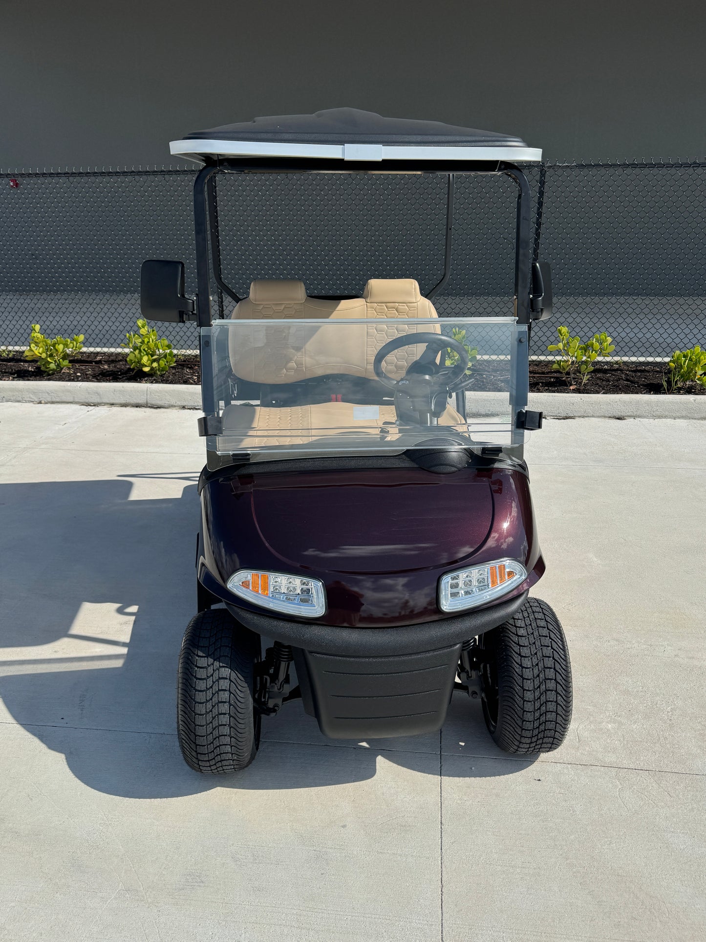 2020 EZGO RXV with Samsung Lithium - Burgundy