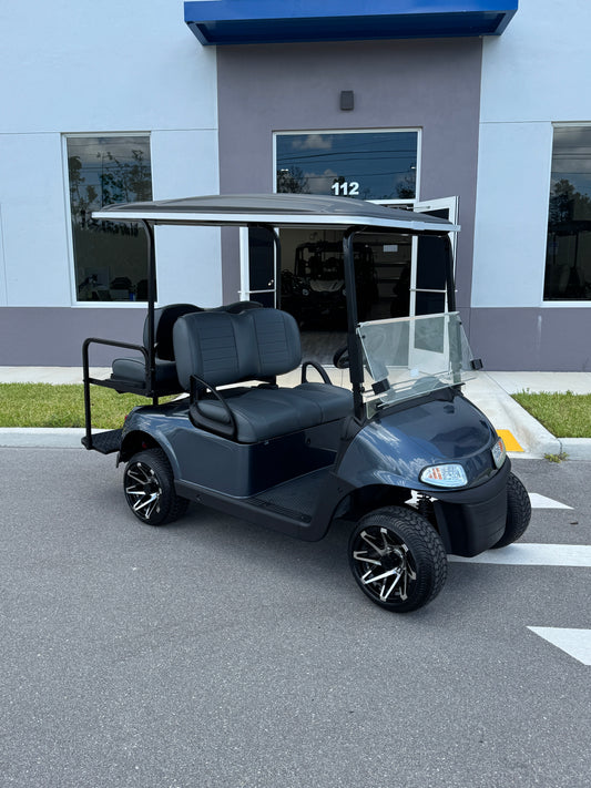 2020 EZGO RXV with Samsung Lithium - Steel Blue